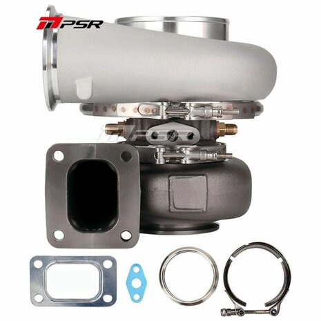 7375G 1200HP Dual Ball Bearing Turbo - Forward Rotation - Standard - 1.15 T4 Open Inlet V-Band Outl. Pulsar Turbo Systems