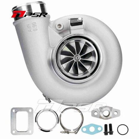 7375G 1200HP Compact Dual Ball Bearing Turbo - Forward Rotation - Standard - 1.28 Dual V-Band Pulsar Turbo Systems