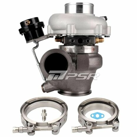 5449G 660HP Dual Ball Bearing Turbo - Forward Rotation - T51R Mod - .92 Dual V-Band IWG Pulsar Turbo Systems