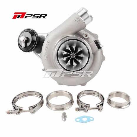5855G 770HP Dual Ball Bearing Turbo - Forward Rotation - T51R Mod - .92 Dual V-Band IWG Pulsar Turbo Systems