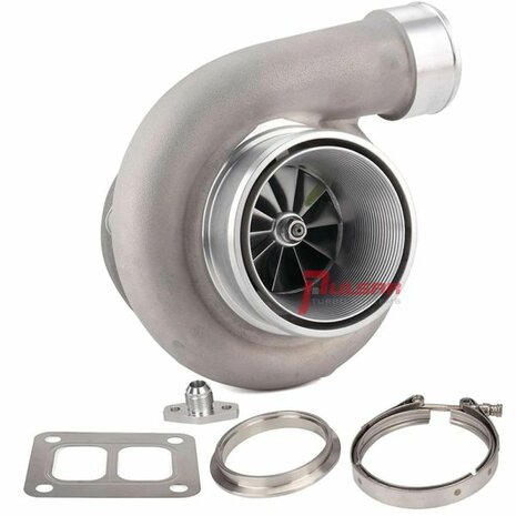 Turbo &agrave; double roulement &agrave; billes 6270G 900HP - T51R Mod - T4 divis&eacute; 0,95A/R bande V Pulsar Turbo Systems