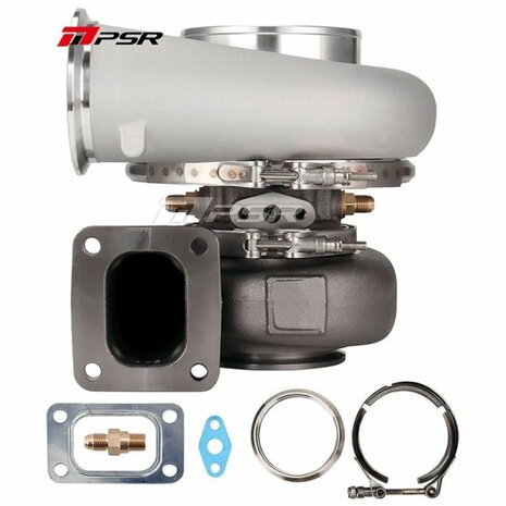 Compresseur de broyeur &agrave; pointe incurv&eacute;e 7982G 1500HP Wh. Turbo &agrave; double roulement &agrave; billes - Standard - T4 1,15 bande V Pulsar Turbo Systems
