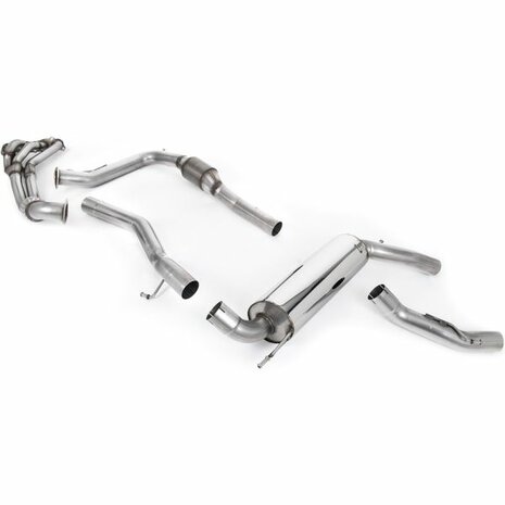 Full stainless steel exhaust system - Civic cup race system Milltek Sport Honda