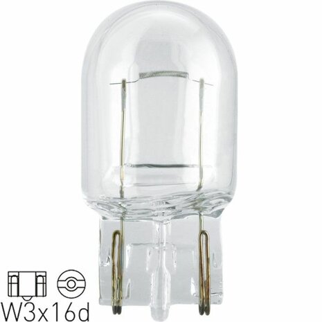 W21W T20 12V/21W Gl&uuml;hbirne Philips Vision