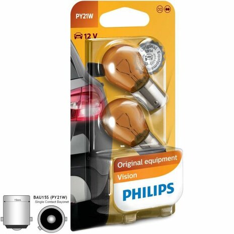 PY21W-Lampe (BAU15S) &ndash; Bernstein Philips