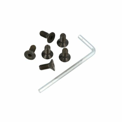 Lenkungsschrauben versenkt schwarz M5x10mm QSP