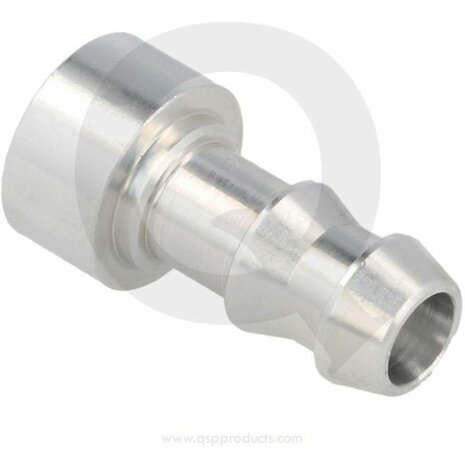 Schwei&szlig;nippel Aluminium 3/8&#039;&#039;-9,5 mm ID Schlaucht&uuml;lle QSP