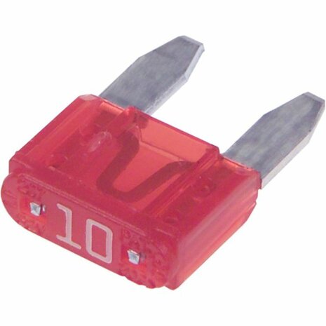 Mini blade fuses 10A red Eaton Bussmann