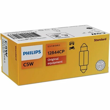 Lampes &agrave; tube C5W 12V/5W 36mm Philips Vision