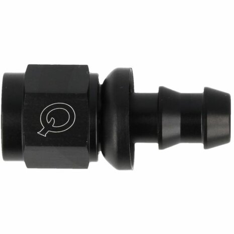 Schlauchadapter gerade aufsteckbar 10HE-10AN(F) &ndash; Schwarz QSP
