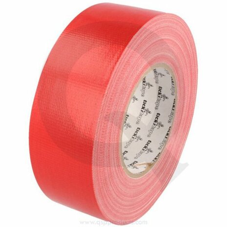 Ruban adh&eacute;sif pour r&eacute;servoir 50 mm - rouge QSP