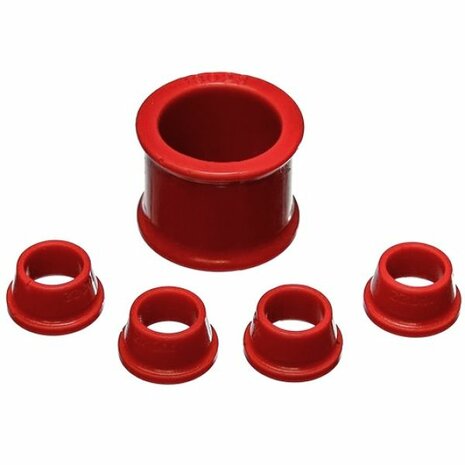 Stuurhuis rubbers - Rood Energy Suspenion Honda