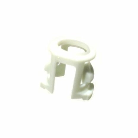 Fuel line retaining clip (WHITE) (SANOH) Genuine Honda