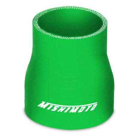Silicone reducing coupling &Oslash;63.5-70mm/2.5-2.75&#039;&#039; - Green Mishimoto