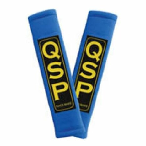 Couvre-ceintures de s&eacute;curit&eacute; 2&#039;&#039; - Bleu QSP