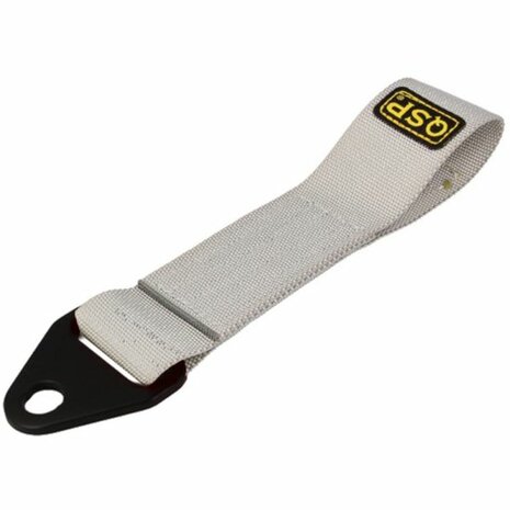 Robuster Abschleppgurt &ndash; 20 cm &ndash; Grau QSP