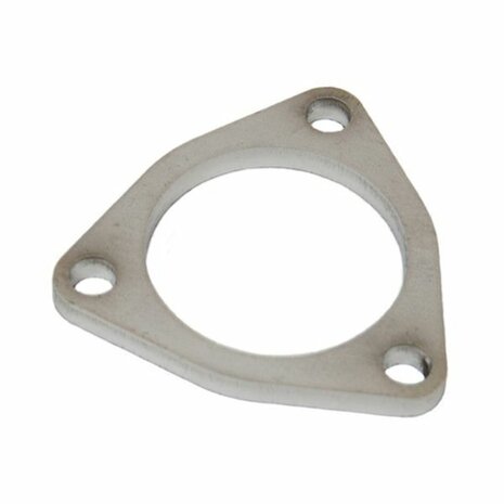 Exhaust flange 3-bolt - &Oslash;60.5mm/2.38&quot; SRS