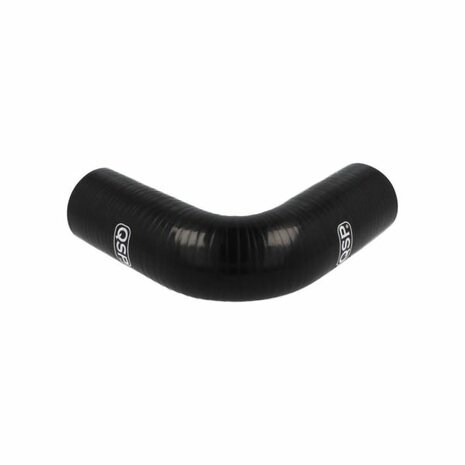 Silicone coupling 90&ordm; &Oslash;32mm - Black QSP