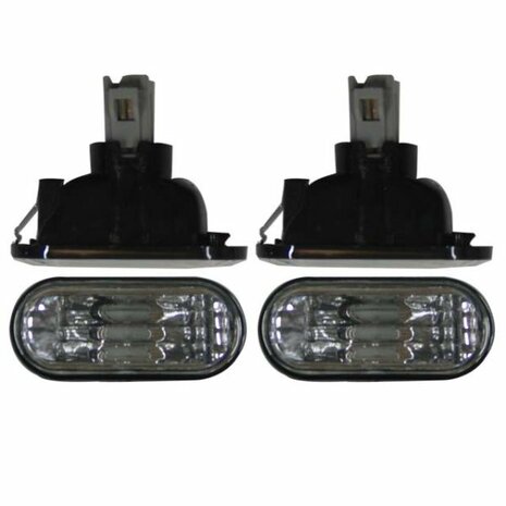 Flache Seitenblinker aus Chrom Sonar Honda
