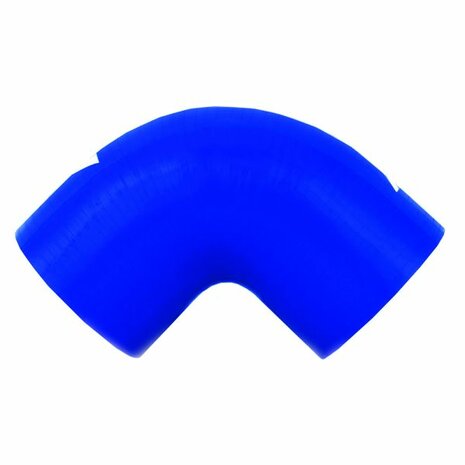 Connecteur silicone 90&ordm; &Oslash;38mm/1.5&#039;&#039; - Bleu Mishimoto