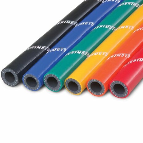 Tuyau d&#039;aspiration en silicone, 10 mm x 1 m - Noir Mishimoto