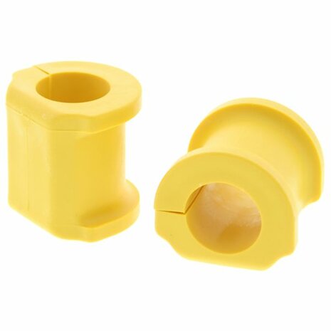 Front stabilizer bar bushes (25.4mm) - Yellow Hardrace Honda
