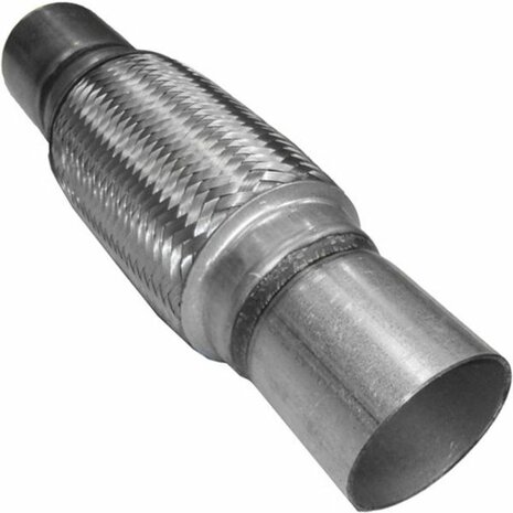 Flexibles Auspuffteil mit Verbindungsst&uuml;cken &ndash; &Oslash;76 mm/3,00&#039;&#039; x L254 mm/10&#039;&#039; SRS