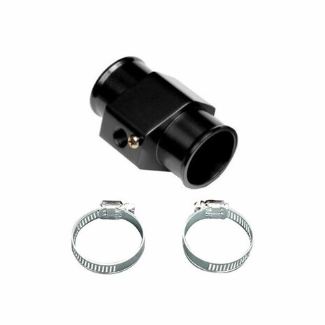 32-mm-Schlauchadapter f&uuml;r 1/8 NPT-Sensor &ndash; Schwarz BLOX Racing