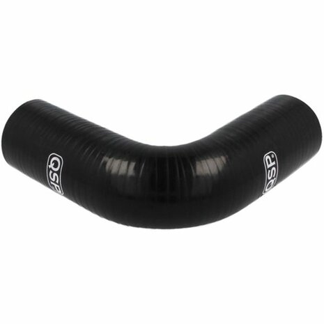 Silikonverbinder 90&ordm; &Oslash;76,00 mm/3,00&#039;&#039; &ndash; Schwarz QSP