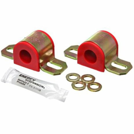Caoutchoucs universels de barre stabilisatrice (17mm) - Rouge Energy Suspenion