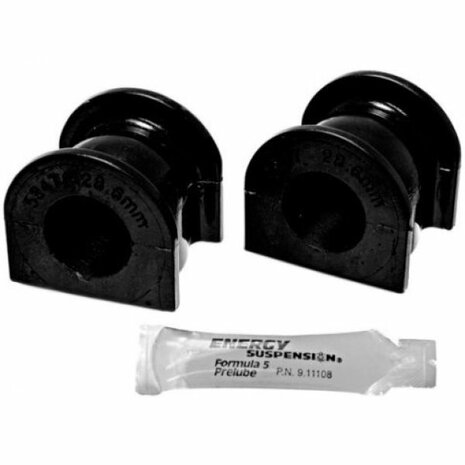 Stabilisatorgummis hinten (27,2 mm) &ndash; Schwarz Energy Suspenion Honda