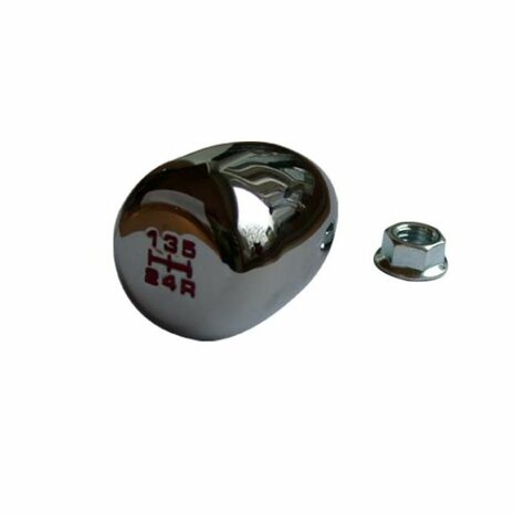 Schaltknauf &bdquo;Typ R&ldquo; (5V) &ndash; Chrom US-Racing