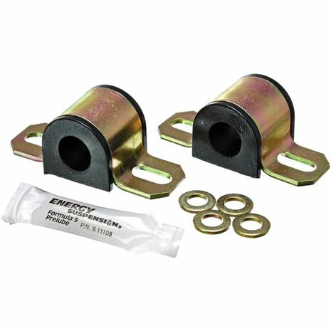 Universele stabilisatorstang rubbers (17mm) - Zwart Energy Suspenion