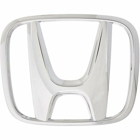 H-Emblem vorne &ndash; Silber Genuine Honda