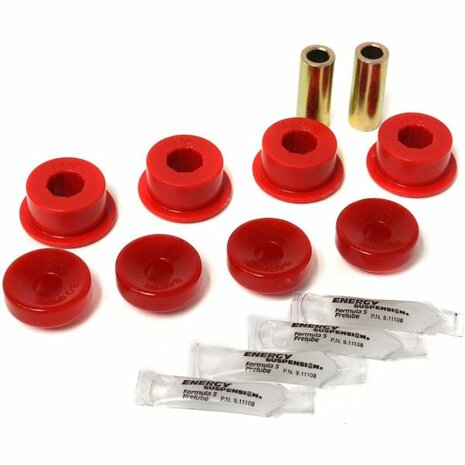 Caoutchoucs d'amortisseur avant - Rouge Energy Suspenion Honda