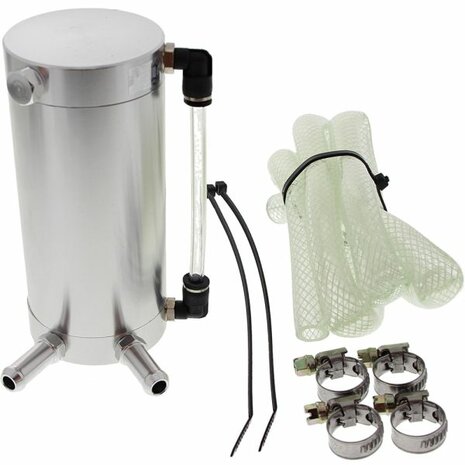 Oil catch tank (250cc) - Silver D1 Spec