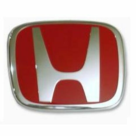 H-Emblem hinten &ndash; Rot (EP3 Typ R) Genuine Honda