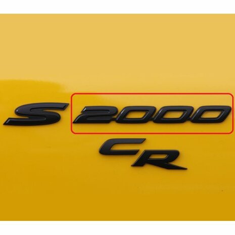 2000-Emblem Typ S/CR Genuine Honda