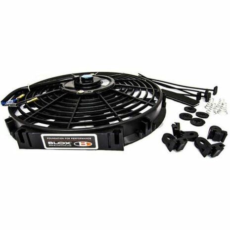 Ventilateur (ventilateur mince) (10&#039;&#039; / 25,4 cm) - Noir BLOX Racing