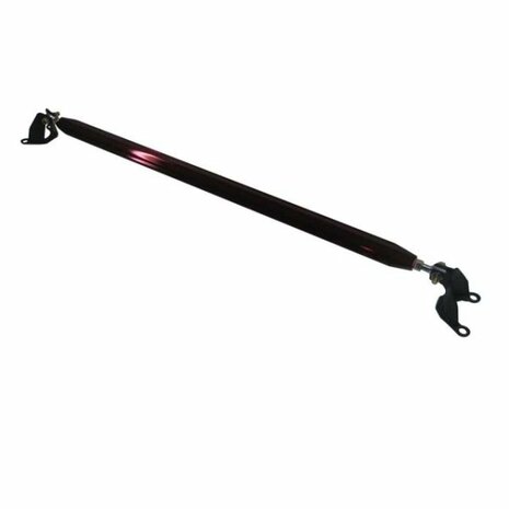 Rear strut bar above B-Style - red US-Racing Honda