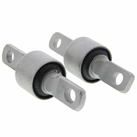 Draagarmbussen achterzijde boven (camber) - Gehard rubberen bussen Hardrace Honda Civic Integra