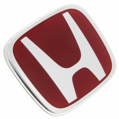 H embleem voorzijde - Rood (EP3 Type R) Genuine Honda