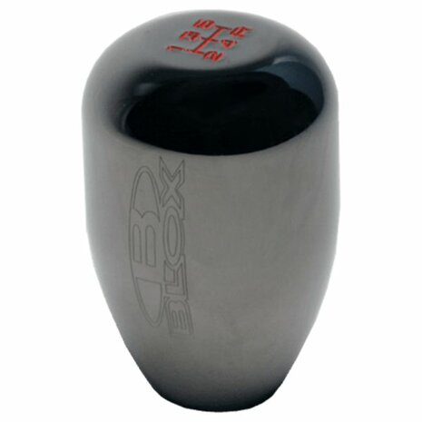 Schaltknauf Typ-R &bdquo;Limited Series&ldquo; (6 V) &ndash; Platin BLOX Racing