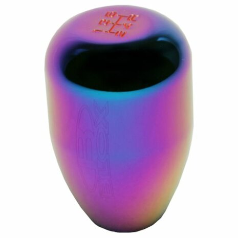 Gear Knob Type-R &quot;Limited Series&quot; (6v) - NEO Chrome BLOX Racing