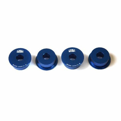 Steering box rubbers rigid - Blue BLOX Racing Honda