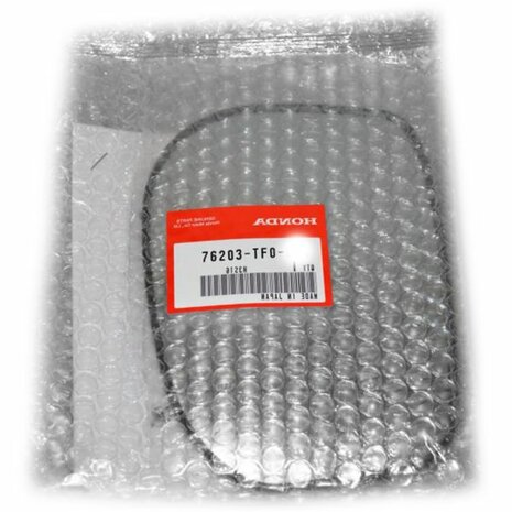Verre de r&eacute;troviseur droit (R1400) non chauff&eacute; Genuine Honda