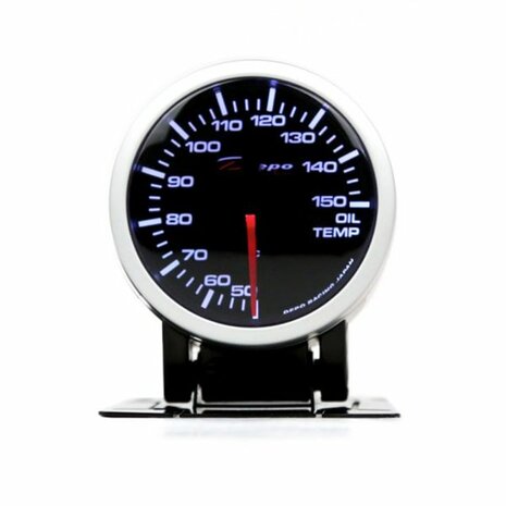 Oil temp. meter 60mm 50-150&deg;c Depo Racing