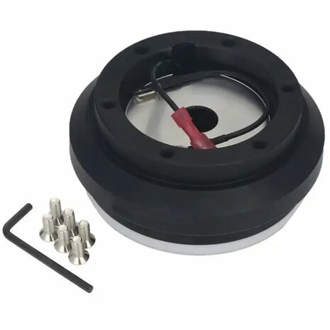 Steering Hub - Black US-Racing Honda