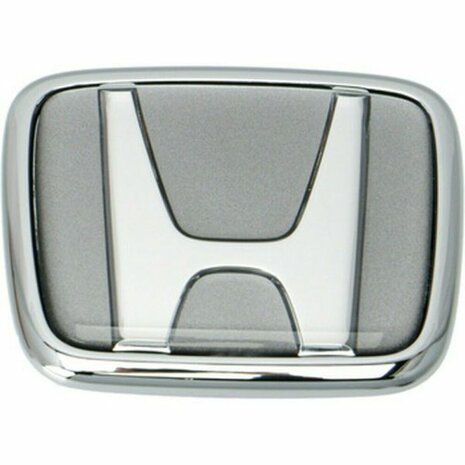H-Emblem vorne &ndash; Silber Genuine Honda