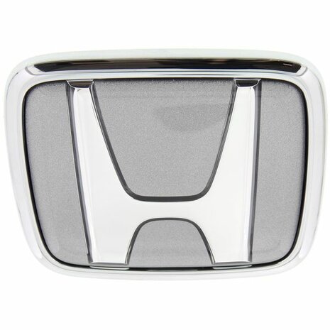Embl&egrave;me H au dos - Argent Genuine Honda